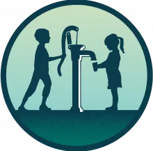 well water logo