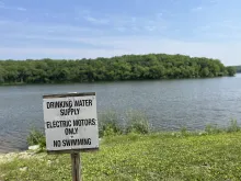 Cedar Lake in Winterset